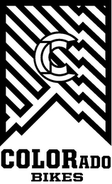 C C COLORADO BIKES logo