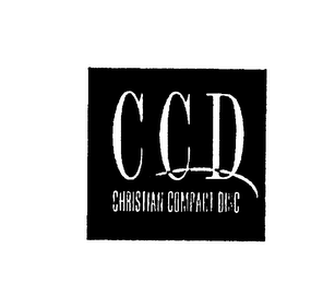 C C D CHRISTIAN COMPACT DISC logo