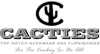 C CACTIES TOP · NOTCH NECKWEAR AND FURNISHINGS FOR THE COWBOY IN US ALL logo