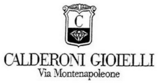 C CALDERONI GIOIELLI VIA MONTENAPOLEONE logo