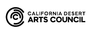 C CALIFORNIA DESERT ARTS COUNCIL logo
