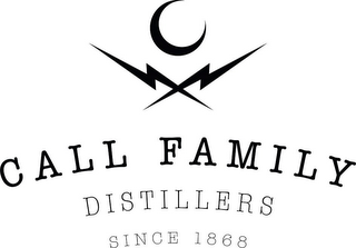 C CALL FAMILY DISTILLERS SINCE 1868 logo