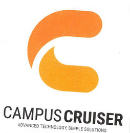 C CAMPUS CRUISER ADVANCED TECHNOLOGY, SIMPLE SOLUTIONS logo