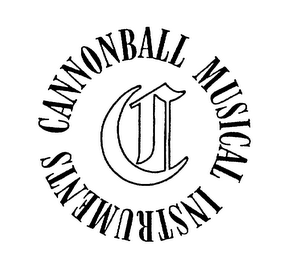 C CANNONBALL MUSICAL INSTRUMENTS logo
