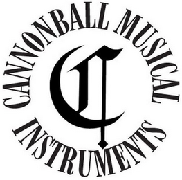 C CANNONBALL MUSICAL INSTRUMENTS logo
