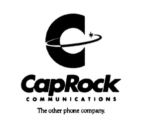 C CAPROCK COMMUNICATIONS THE OTHER PHONE COMPANY. logo