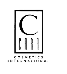 C CARA COSMETICS INTERNATIONAL logo