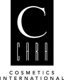 C CARA COSMETICS INTERNATIONAL logo