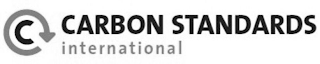 C CARBON STANDARDS INTERNATIONAL logo
