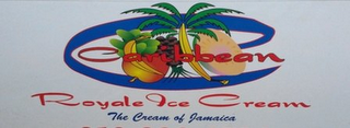 C CARIBBEAN ROYALE ICE CREAM. THE CREAM OF JAMAICA logo