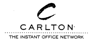 C CARLTON THE INSTANT OFFICE NETWORK logo