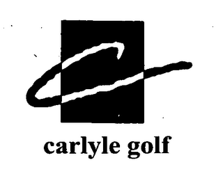 C CARLYLE GOLF logo