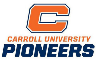 C CARROLL UNIVERSITY PIONEERS logo