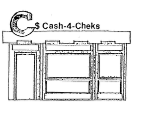 C$ CASH-4-CHEKS logo