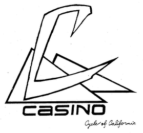 C CASINO CYCLE OF CALIFORNIA logo
