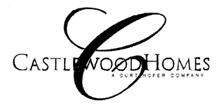 C CASTLEWOOD HOMES A CURTHOFER COMPANY logo