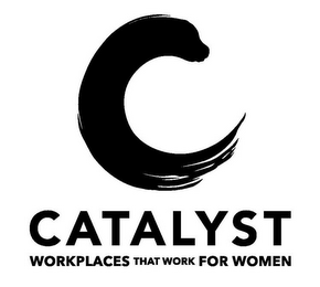 C CATALYST WORKPLACES THAT WORK FOR WOMEN logo