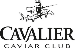 C CAVALIER CAVIAR CLUB logo