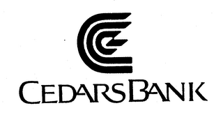 C CEDARS BANK logo