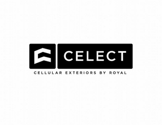 C CELECT CELLULAR EXTERIORS BY ROYAL logo