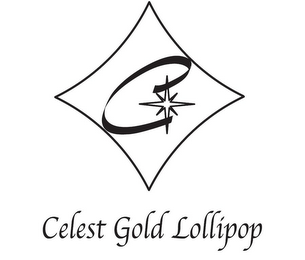 C CELEST GOLD LOLLIPOP logo