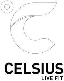 C CELSIUS LIVE FIT logo
