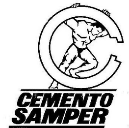 C CEMENTO SAMPER logo
