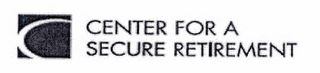 C CENTER FOR A SECURE RETIREMENT logo