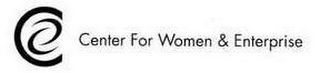 C CENTER FOR WOMEN & ENTERPRISE logo
