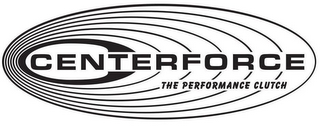 C CENTERFORCE THE PERFORMANCE CLUTCH logo