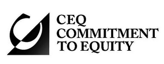 C CEQ COMMITMENT TO EQUITY logo