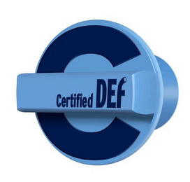 C CERTIFIED DEF logo