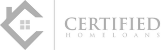 C | CERTIFIED HOME LOANS logo