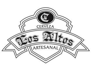 C CERVEZA LOS ALTOS ARTESANAL logo