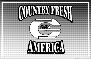 C CFA COUNTRY FRESH AMERICA logo