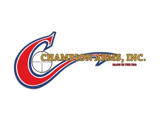 C CHAMPION ARMS, INC. MADE IN THE USA logo