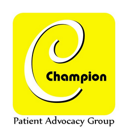 C CHAMPION PATIENT ADVOCACY GROUP logo