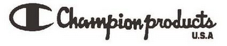 C CHAMPION PRODUCTS U.S.A logo