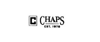 C CHAPS EST. 1978 logo