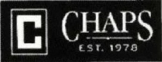 C CHAPS EST. 1978 logo