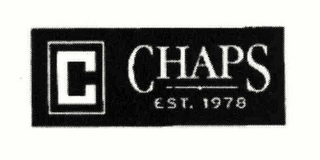 C CHAPS EST. 1978 logo