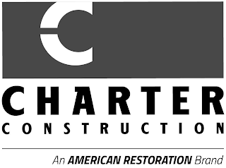 C CHARTER CONSTRUCTION AN AMERICAN RESTORATION BRAND logo