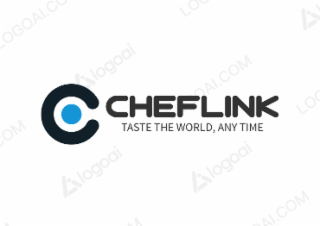 C CHEFLINK TASTE THE WORLD, ANY TIME logo
