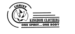 C CHRIST KINGDOM CLOTHING ONE SPIRIT...ONE BODY logo
