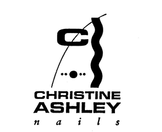 C CHRISTINE ASHLEY NAILS logo