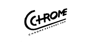 C CHROME CHROME RECORDS.COM logo