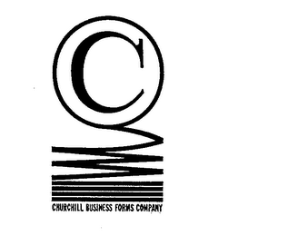 C CHURCHILL BUSINESS FORMS COMPANY logo