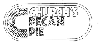 C CHURCHS PECAN PIE logo