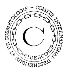 C CIDESCO COMITE INTERNATIONAL D'ESTHETIQUE ET DE COSMETOLOGIE logo