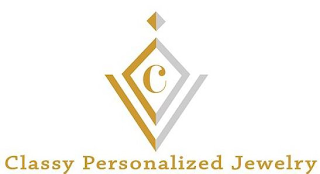 C CLASSY PERSONALIZED JEWELRY logo
